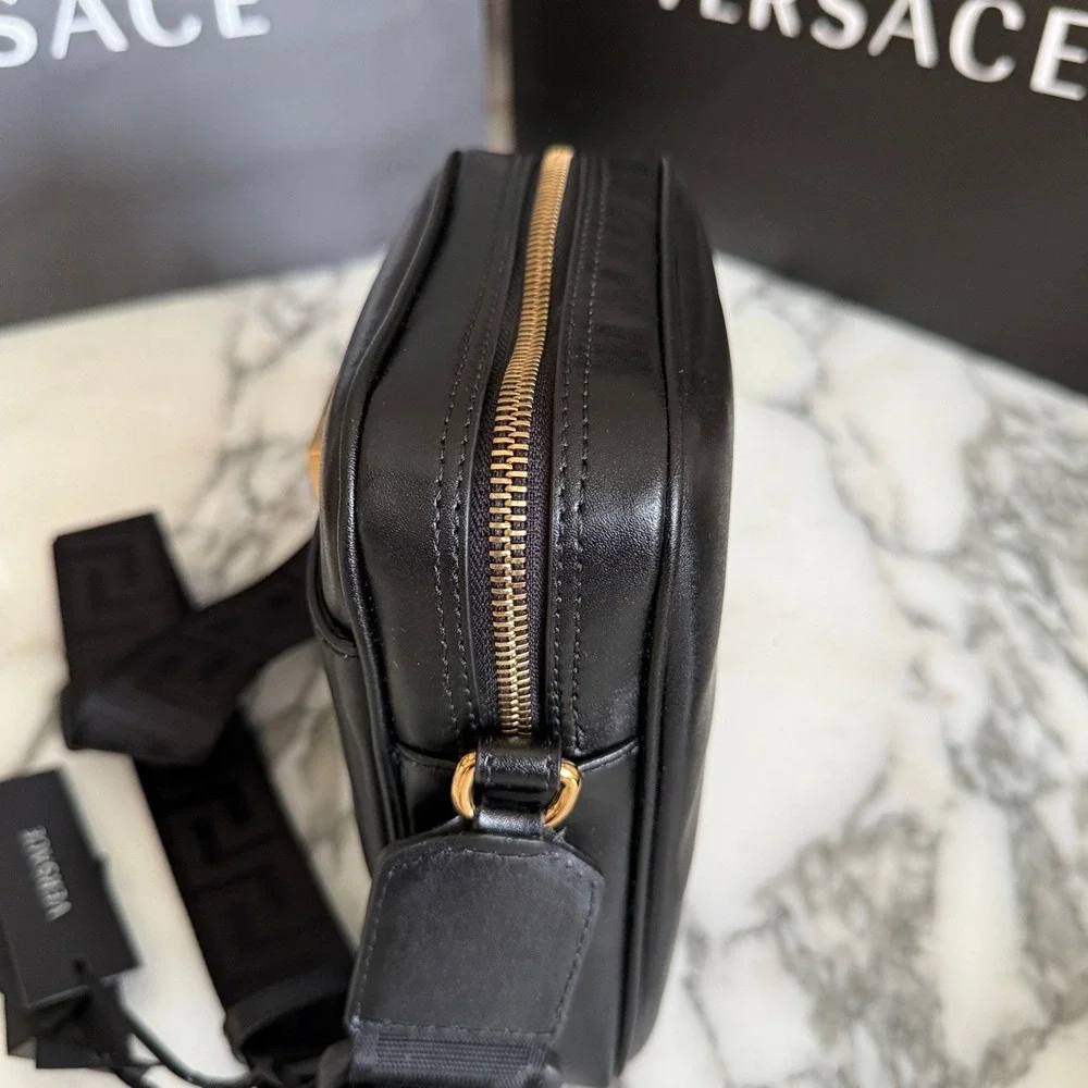 Versace greca embossed